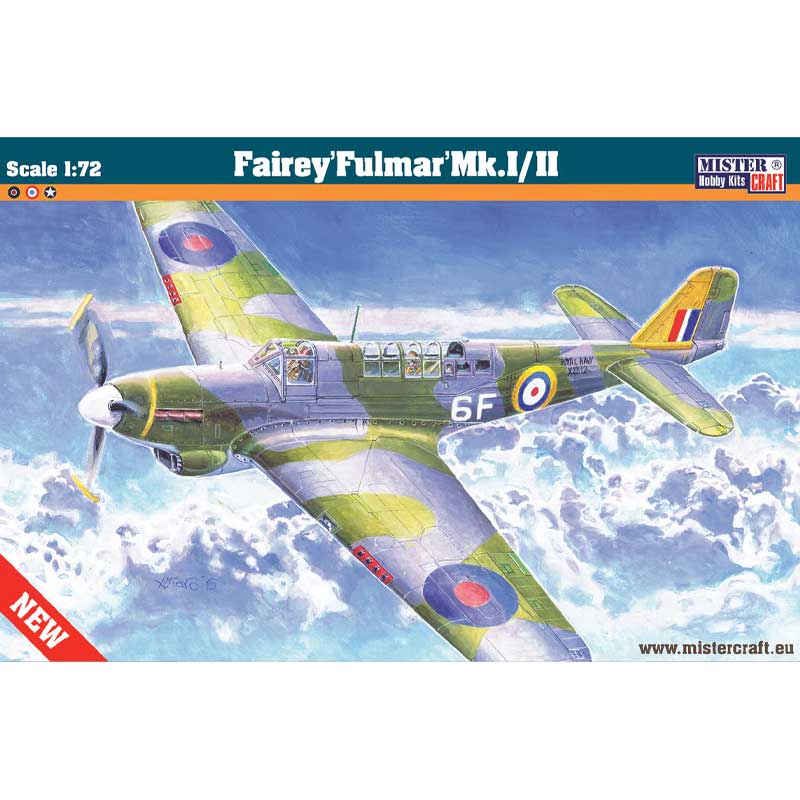 MisterCraft Fairey Fulmar Mk.1 / Mk.2 (1/72) D-217