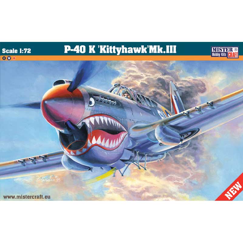 MisterCraft P-40 Kittyhawk Mk III (1/72) D-220