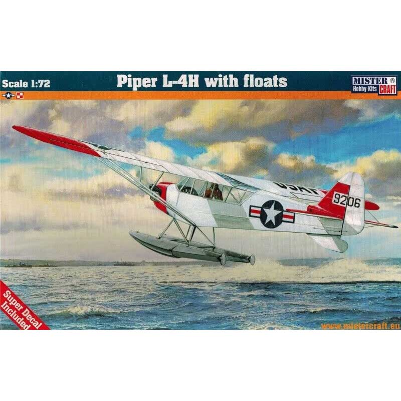 MisterCraft Piper L-4H With Floats (1/72) D-254