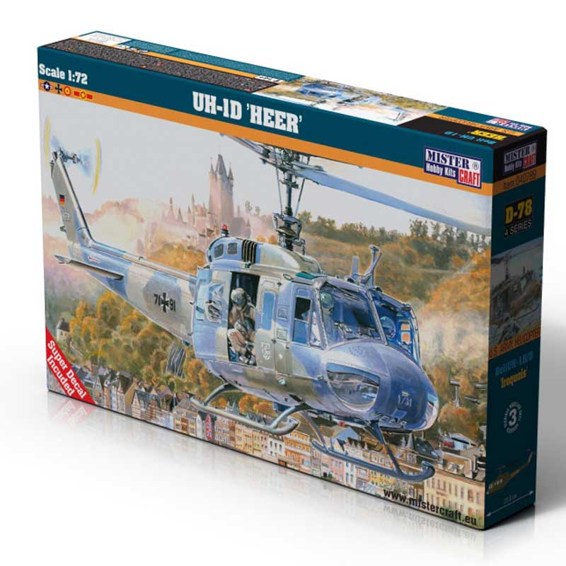 MisterCraft UH-1D Heer (1/72) D-79