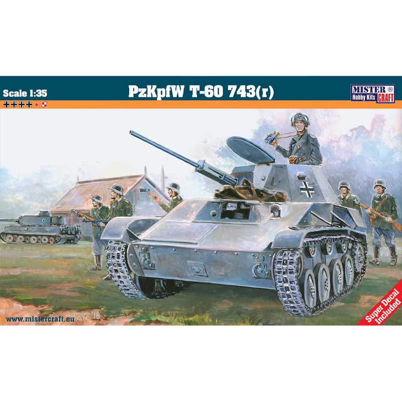 MisterCraft PzKpfw T-60 743 (1/35) E-03
