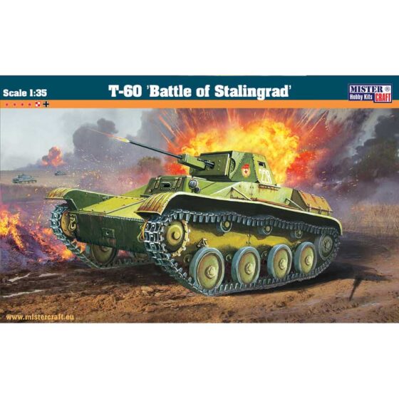 MisterCraft T-60 Battle Of Stalingrad (1/35) E-04 MisterCraft T-60 Battle Of Stalingrad (1/35) E-04