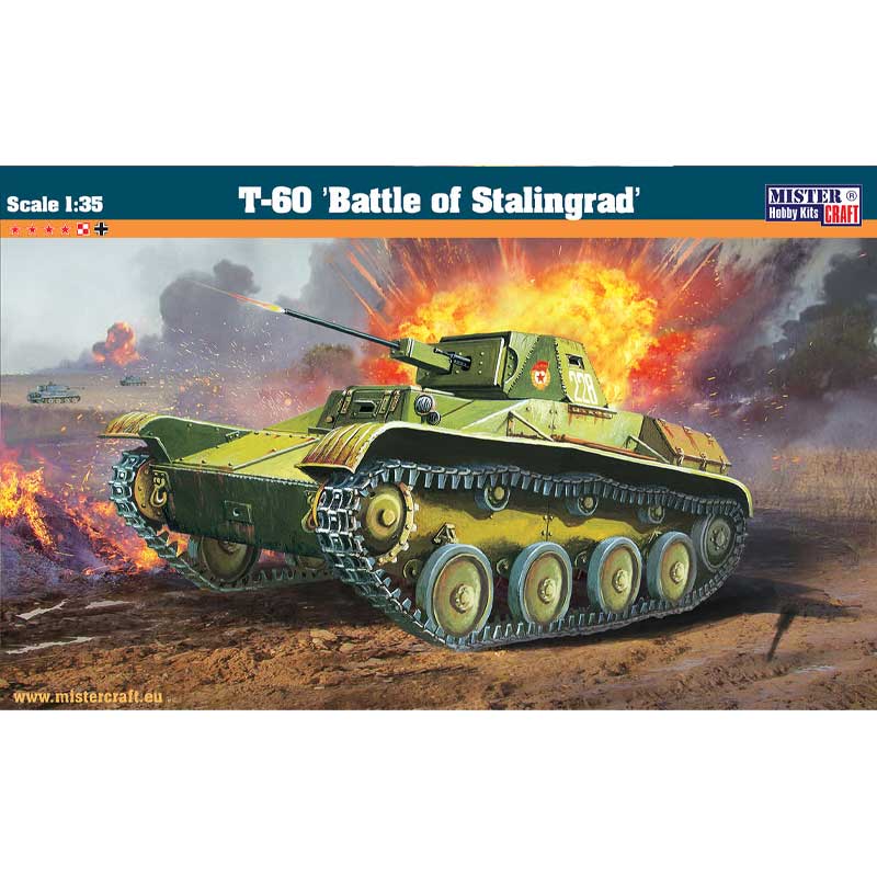 MisterCraft T-60 Battle Of Stalingrad (1/35) E-04