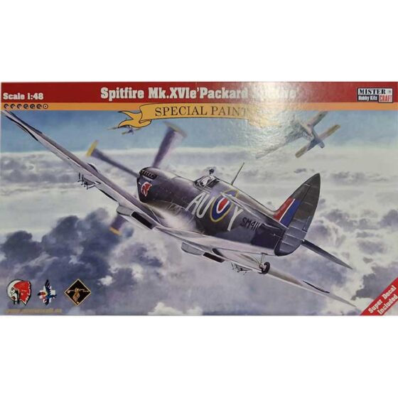 MisterCraft Spitfire Mk. XVI E Packard (1/48) F-182 MisterCraft Spitfire Mk. XVI E Packard (1/48) F-182