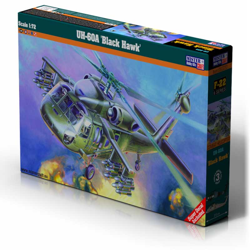 MisterCraft UH-60A Black Hawk (1/72) F-22