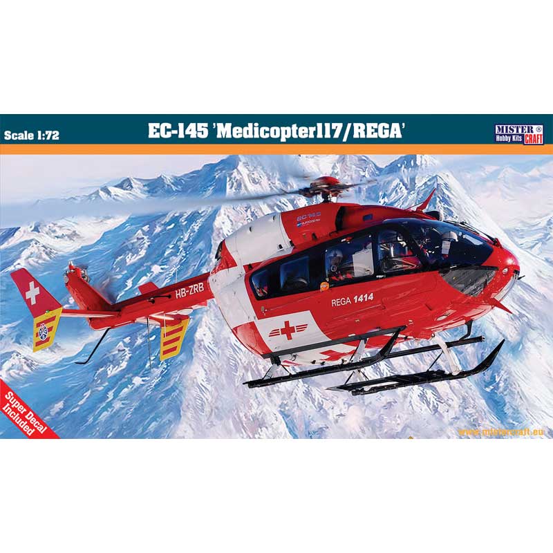 MisterCraft EC-145 Medicopter 117 (1/72) F-31