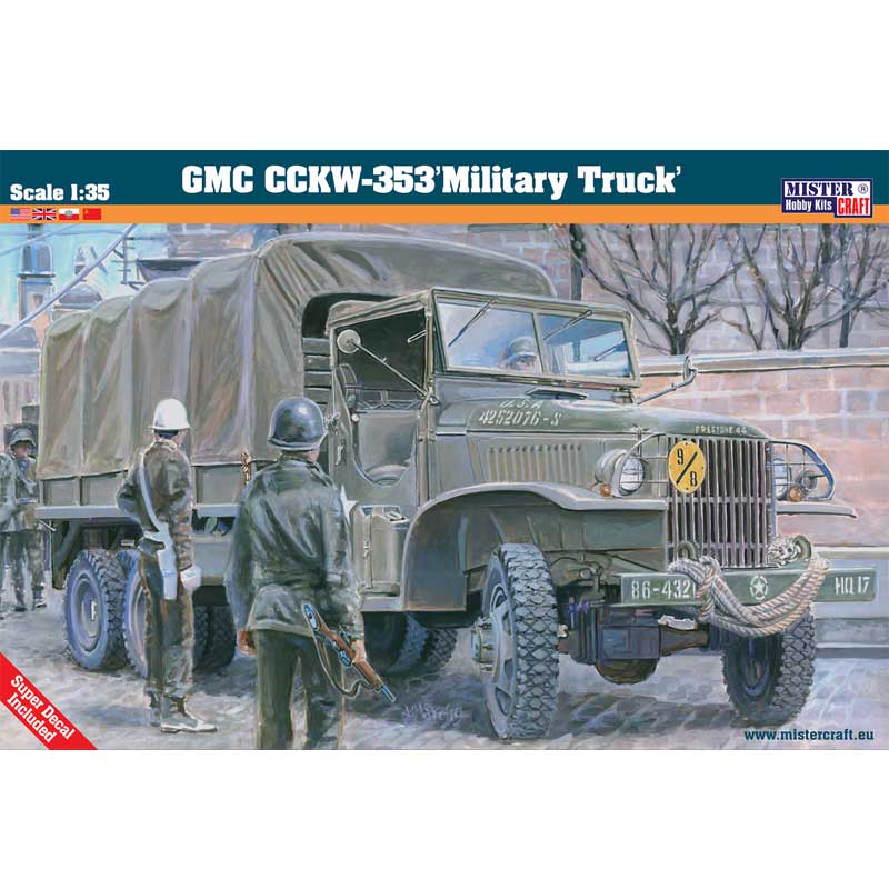 MisterCraft GMC CCKW-353 Military Truck (1/35) G-98