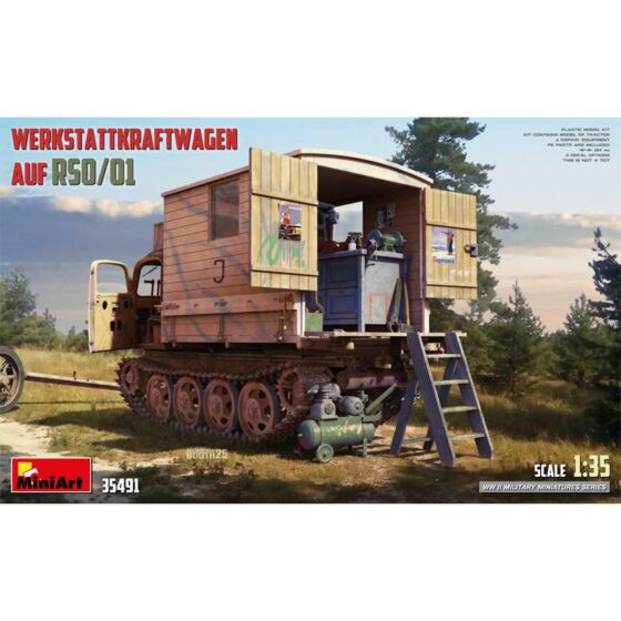 MiniArt Auf RSO/01 Werkstattkraftwagen (1/35) 35491 MiniArt Auf RSO/01 Werkstattkraftwagen (1/35) 35491