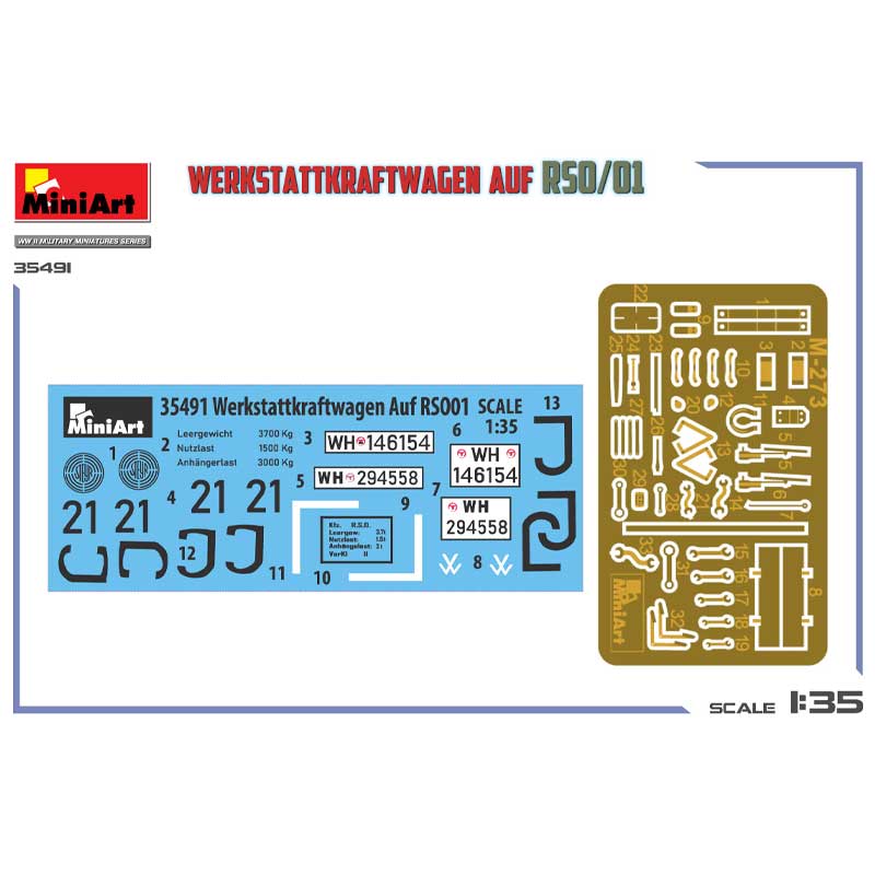 Alternative view of MiniArt Auf RSO/01 Werkstattkraftwagen (1/35) 35491