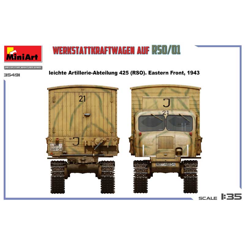 MiniArt Auf RSO/01 Werkstattkraftwagen (1/35) 35491 - Image 3