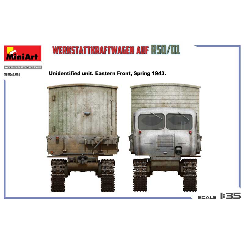 MiniArt Auf RSO/01 Werkstattkraftwagen (1/35) 35491 - Image 4