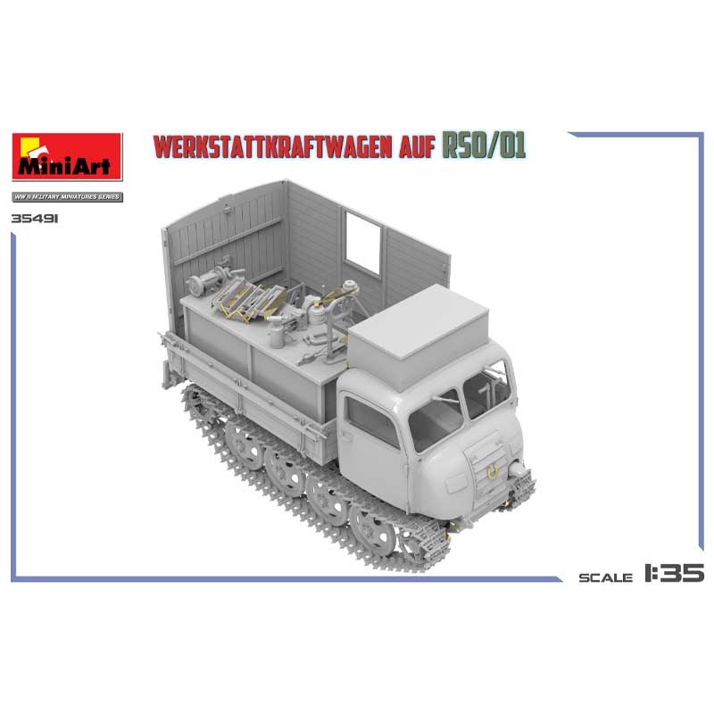 MiniArt Auf RSO/01 Werkstattkraftwagen (1/35) 35491 - Image 5