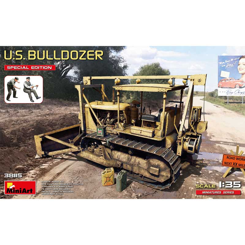 MiniArt US Bulldozer Special Edition (1/35) 38115 MiniArt US Bulldozer Special Edition (1/35) 38115