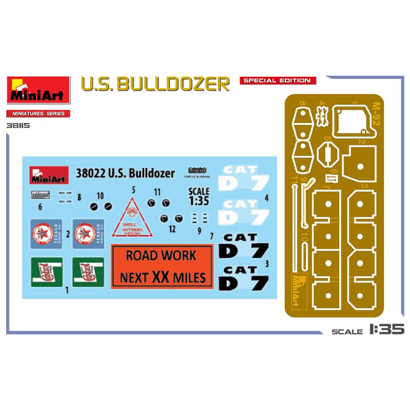 Alternative view of MiniArt US Bulldozer Special Edition (1/35) 38115