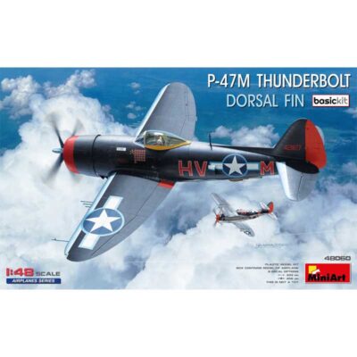 MiniArt P-47M Thunderbolt Dorsal Fin (1/48) 48060