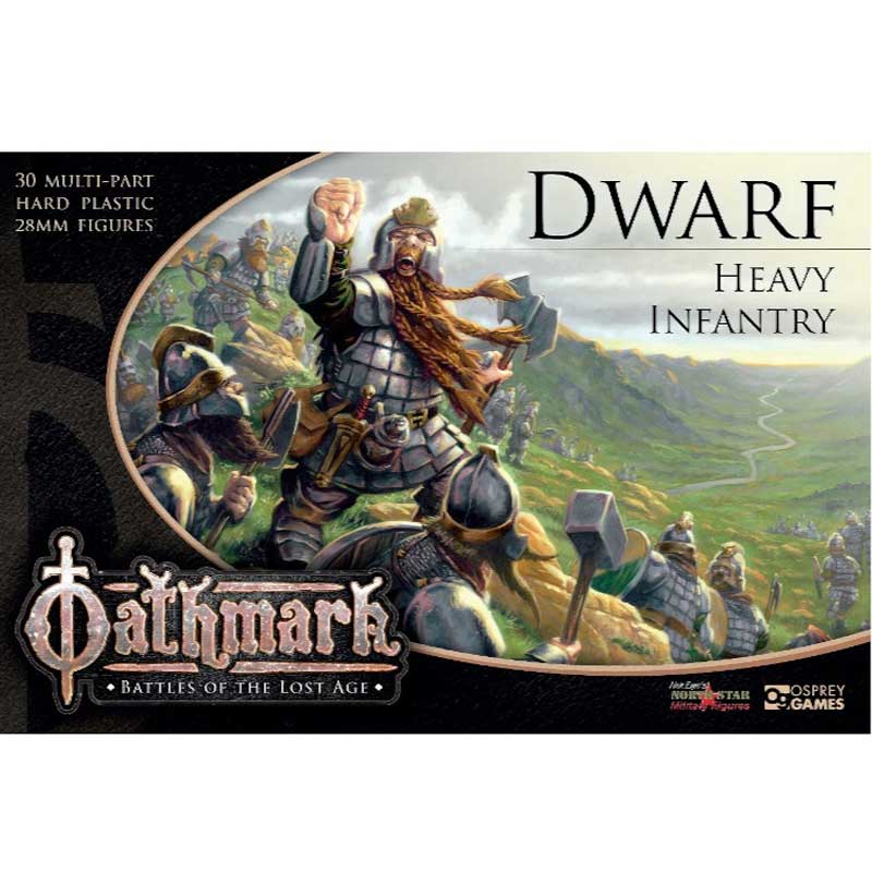 Oathmark Dwarf Heavy Infantry (28mm) OAKP102