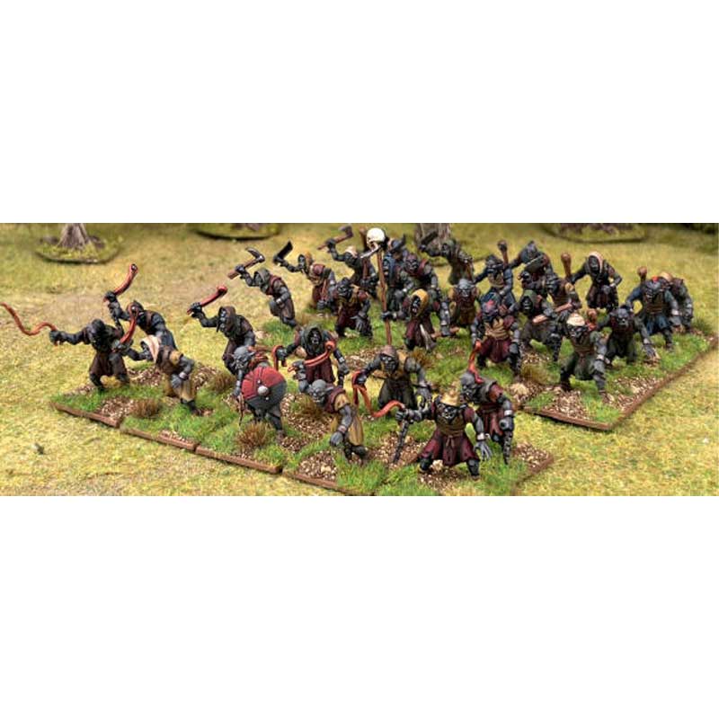 Alternative view of Oathmark Goblin Slaves (28mm) OAKP203