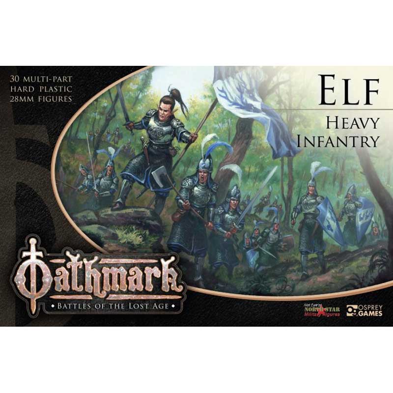 Oathmark Elf Heavy Infantry (28mm) OAKP305