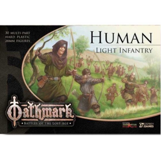 Oathmark Human Light Infantry (28mm) OAKP403 Oathmark Human Light Infantry (28mm) OAKP403