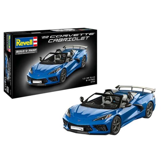 Revell Corvette C8 Convertible (1/25) 07750 Revell Corvette C8 Convertible (1/25) 07750