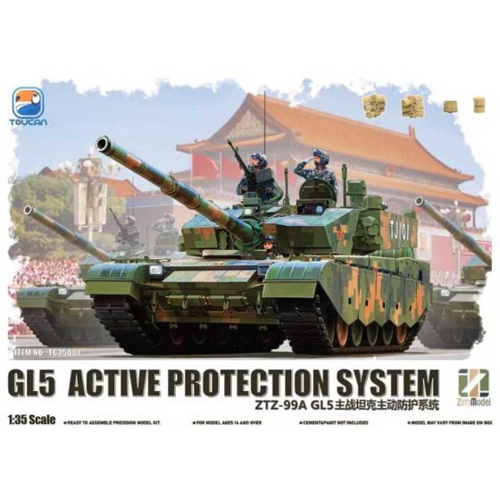 Toucan Models ZTZ-99A MBT GL5 Active Protection System (1/35) TC35001