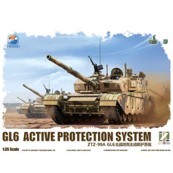 Toucan Models ZTZ-99A MBT GL6 Active Protection System (1/35) TC35002