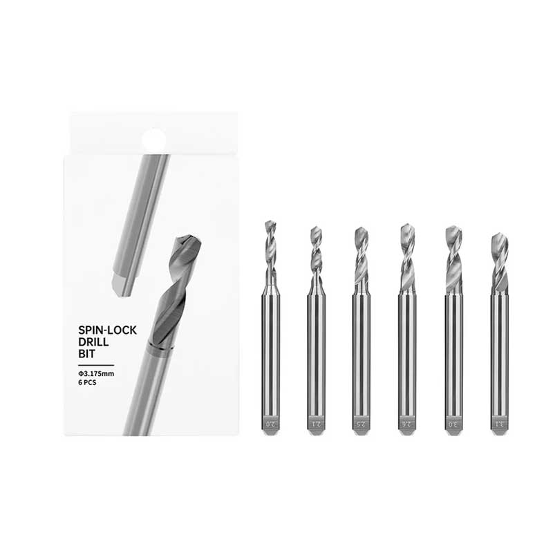 Alternative view of DSPIAE Spin-Lock Drill Bit Set 03 (2.0–3.1mm) XDB-S03