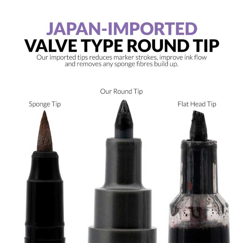 Alternative view of Gaahleri Metallic Markers Scorched Gold (2pcs) 45084