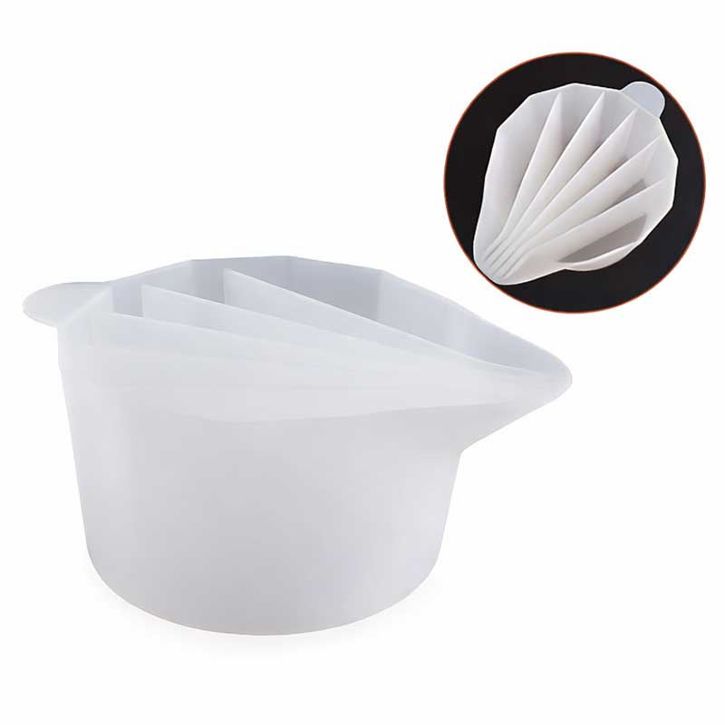 6 Slot Colour Pour Silicone Mould 6 Slot Colour Pour Silicone Mould