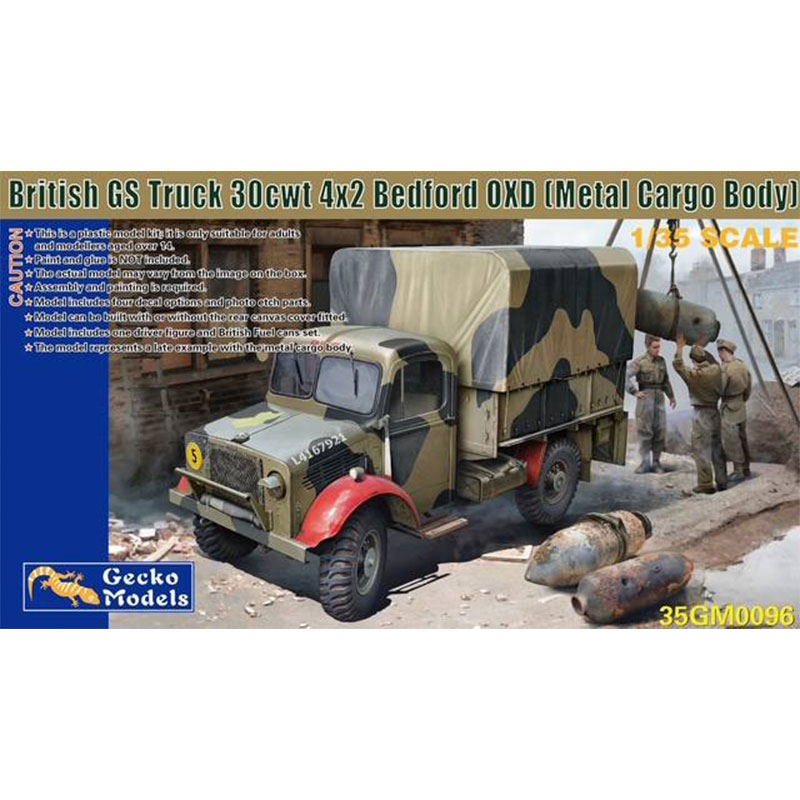 Gecko Models British GS Truck Bedford OXD (1/35) 35GM0096