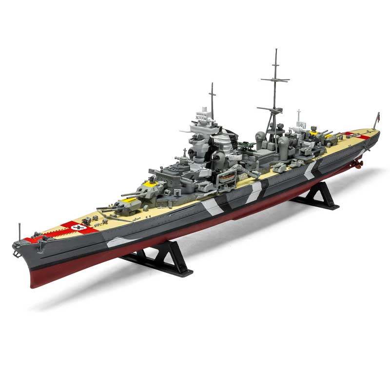 Alternative view of Airfix Prinz Eugen Cruiser (1/600) A05203V