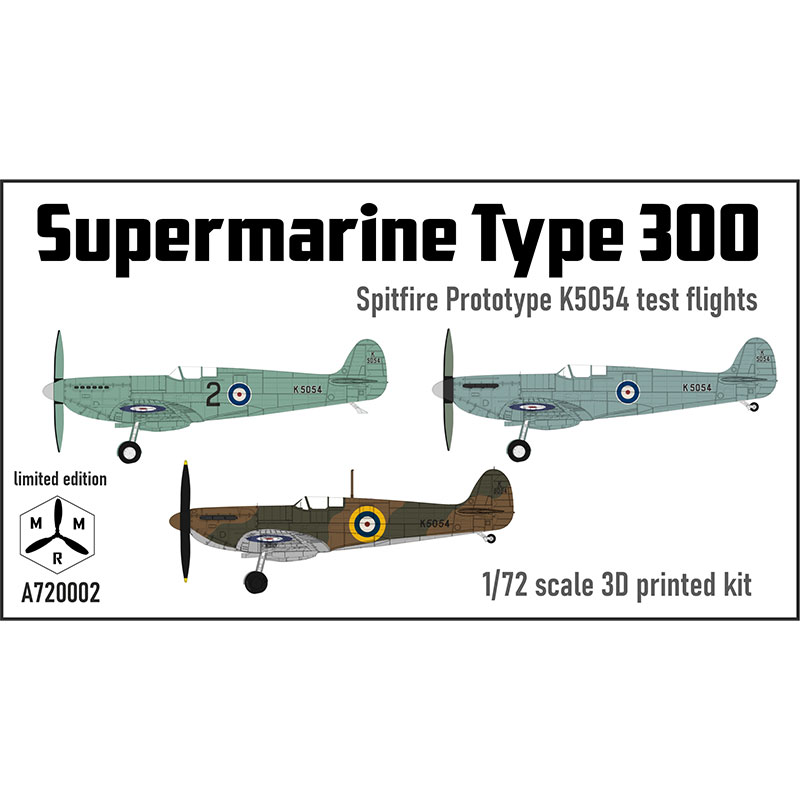 IBG Models Spitfire Prototype K5054 Stages 2–4 (1/72) A720002