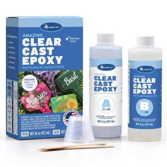 Alumilite Amazing Clear Cast Epoxy Resin (8oz) Alumilite Amazing Clear Cast Epoxy Resin (8oz)