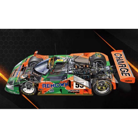 Beemax Mazda 787B Le Mans Winner (1/12) BX12003 Beemax Mazda 787B Le Mans Winner (1/12) BX12003