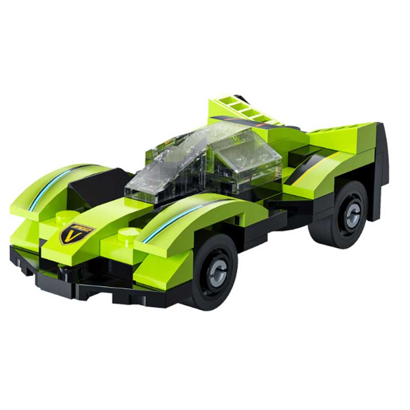 CaDA Mini Green Blade Sports Car (1/48) C55112W