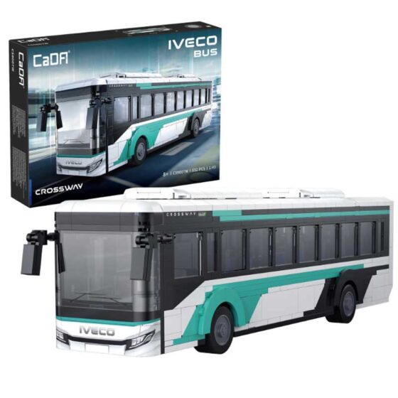 CaDA Bricks Iveco Crossway Bus (1/43) C59007W CaDA Bricks Iveco Crossway Bus (1/43) C59007W