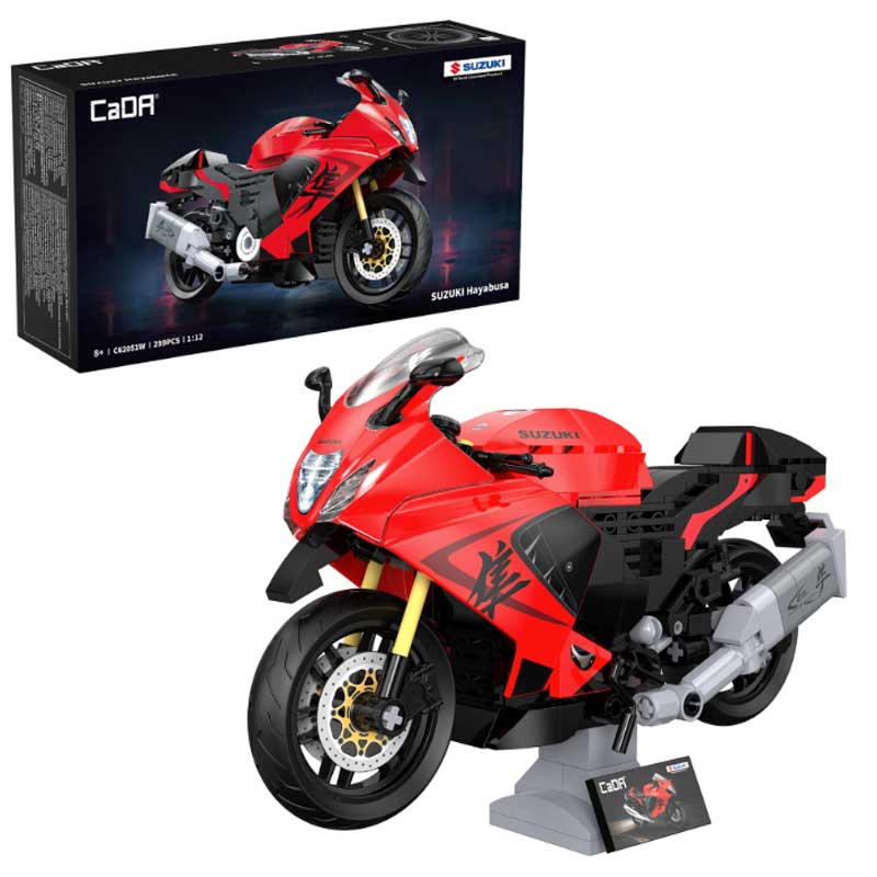 CaDA Bricks Suzuki Hayabusa Motorbike (1/12) C62051W