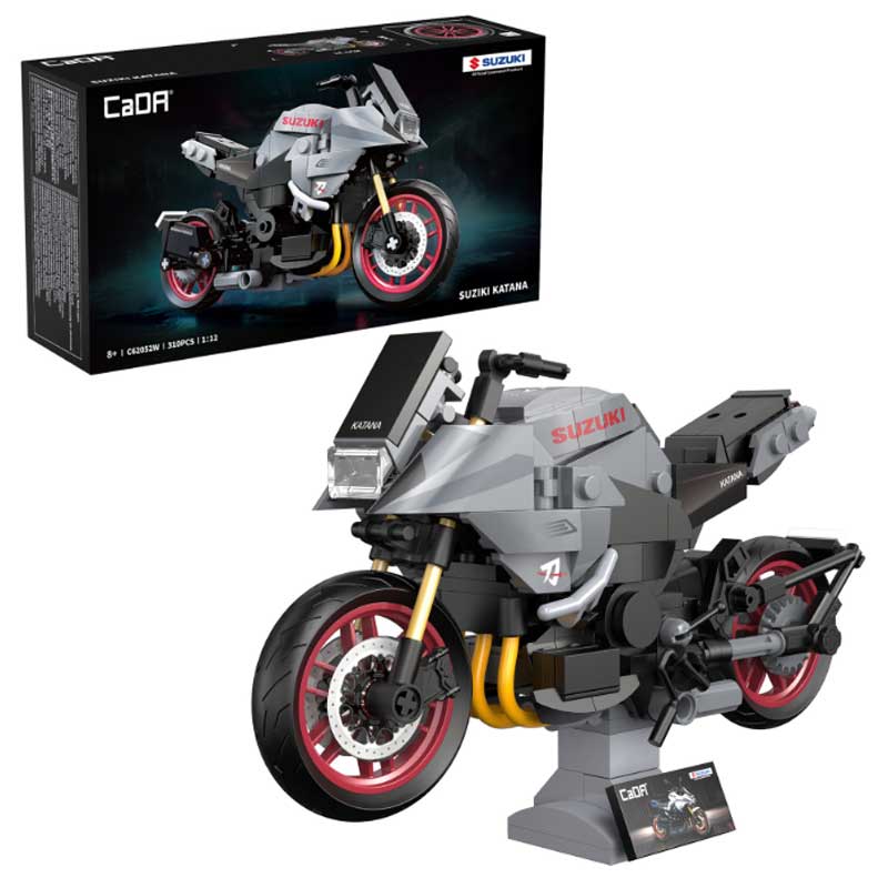 CaDA Bricks Suzuki Katana Motorbike (1/12) C62052W