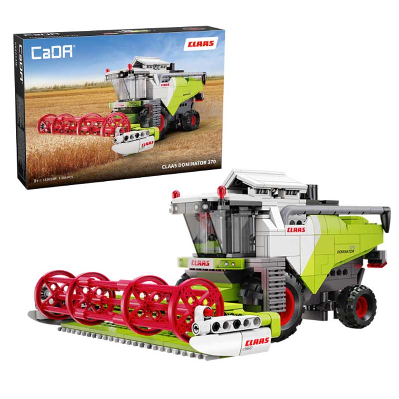 CaDA Bricks Claas Dominator 370 Harvester C65014W