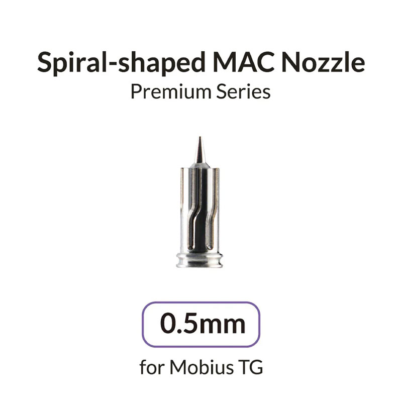 Alternative view of Gaahleri Mobius TG 0.5mm Nozzle