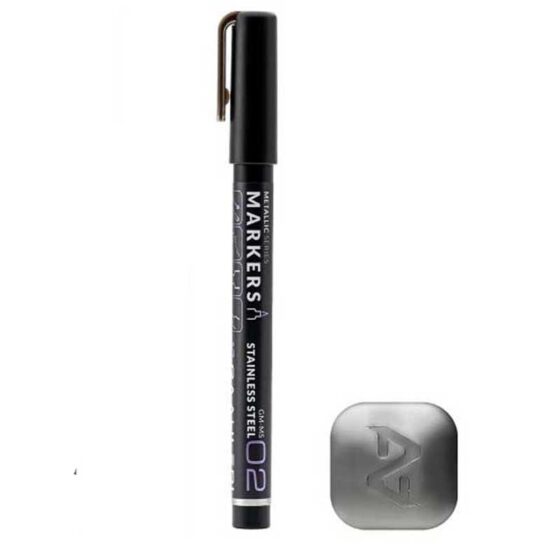 Gaahleri Metallic Marker Stainless Steel GM-MS02 Gaahleri Metallic Marker Stainless Steel GM-MS02