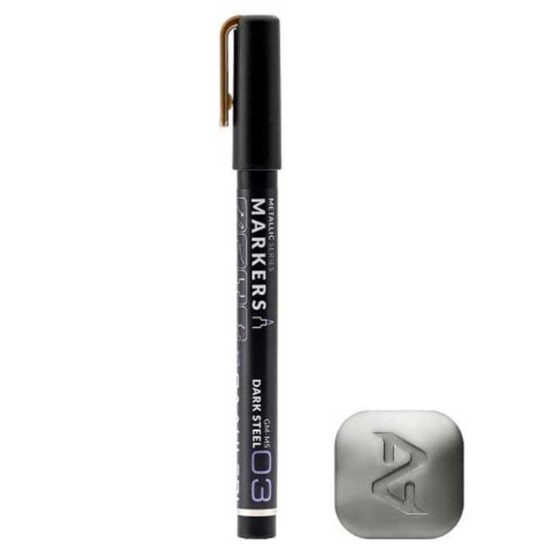 Gaahleri Metallic Marker Dark Steel GM-MS03 Gaahleri Metallic Marker Dark Steel GM-MS03