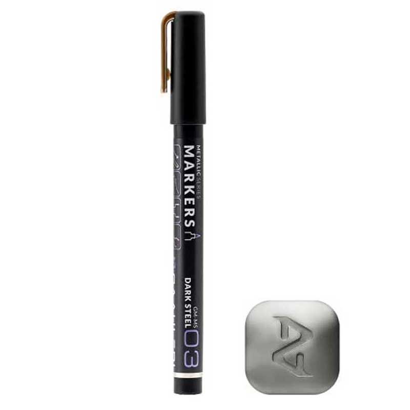Gaahleri Metallic Marker Dark Steel 45138
