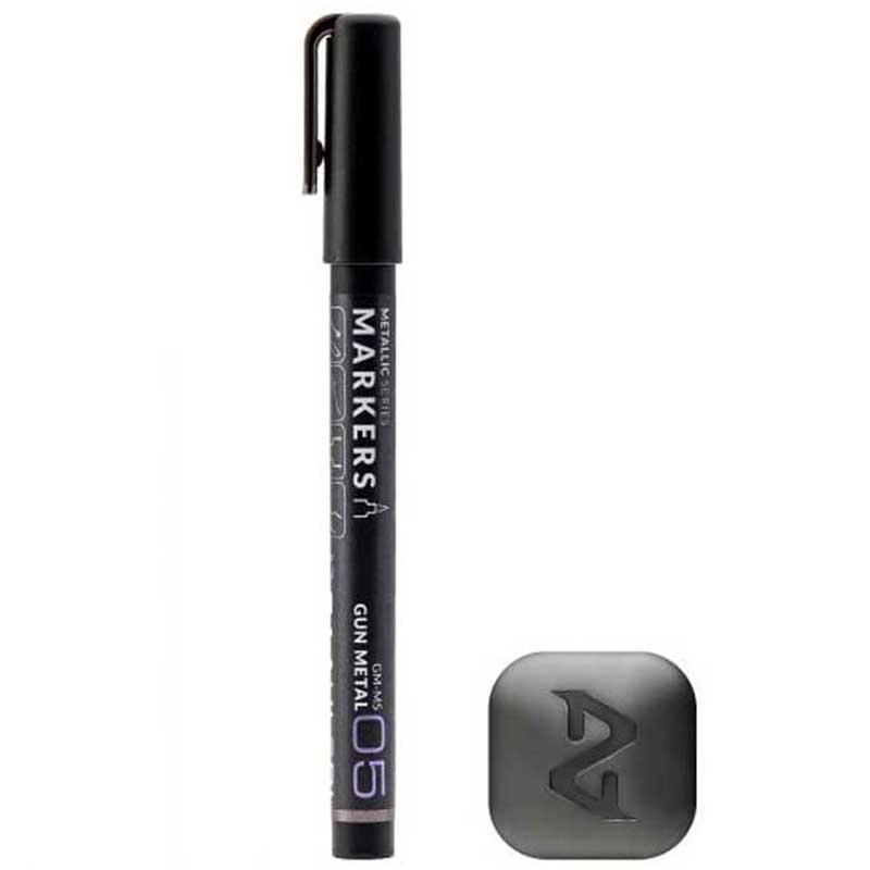 Gaahleri Metallic Marker Gun Metal 45152