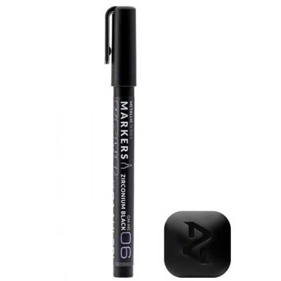 Gaahleri Metallic Marker Zirconium Black GM-MS06 Gaahleri Metallic Marker Zirconium Black GM-MS06