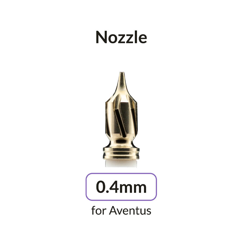 Alternative view of Gaahleri Aventus 0.4mm Vortex Nozzle