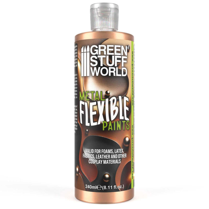 GreenStuffWorld Flexible Metallic Copper Paint (240ml) 5679