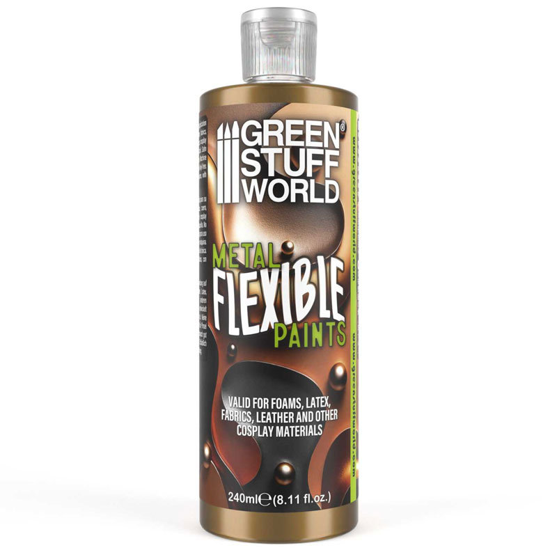 GreenStuffWorld Flexible Metallic Bronze Paint (240ml) 6366