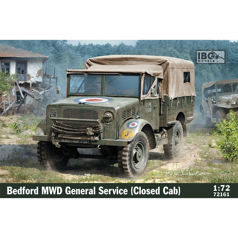 IBG Models Bedford MWD GS Late Closed Cab (1/72) 72161
