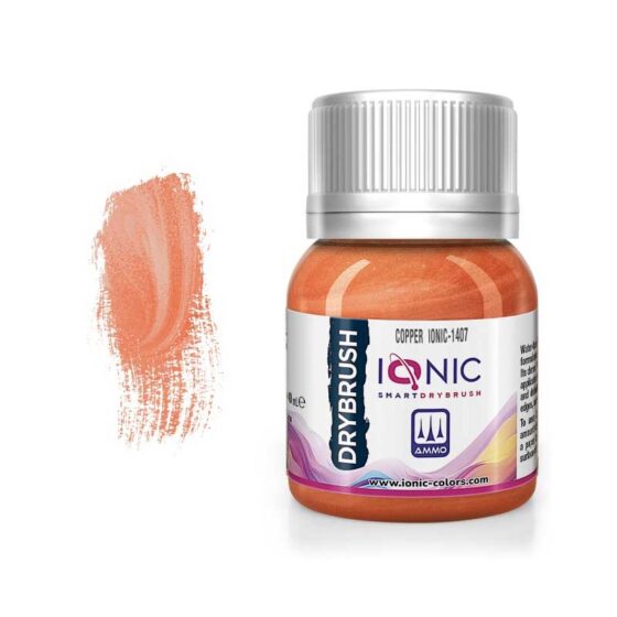 Ammo Ionic Drybrush Copper (IONIC-1407) Ammo Ionic Drybrush Copper (IONIC-1407)